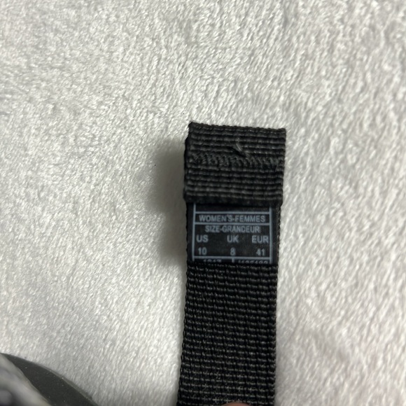 Chaco Updraft Ecotread Gray Wave Double Strap Toe Loop Sandals 10 - Picture 10 of 10